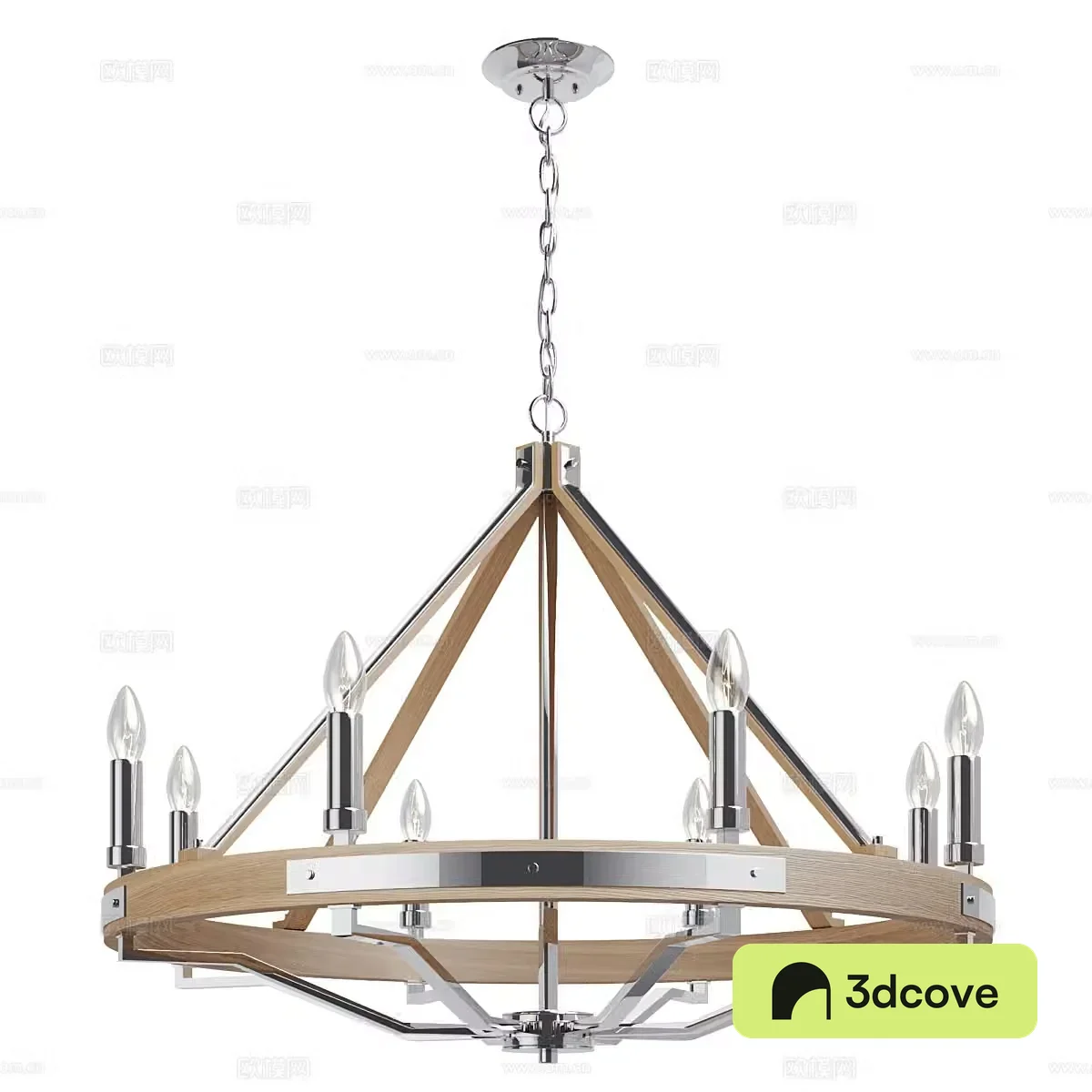 Nordic simple chandeliers dining chandeliers living room chandeliers wooden chandeliers