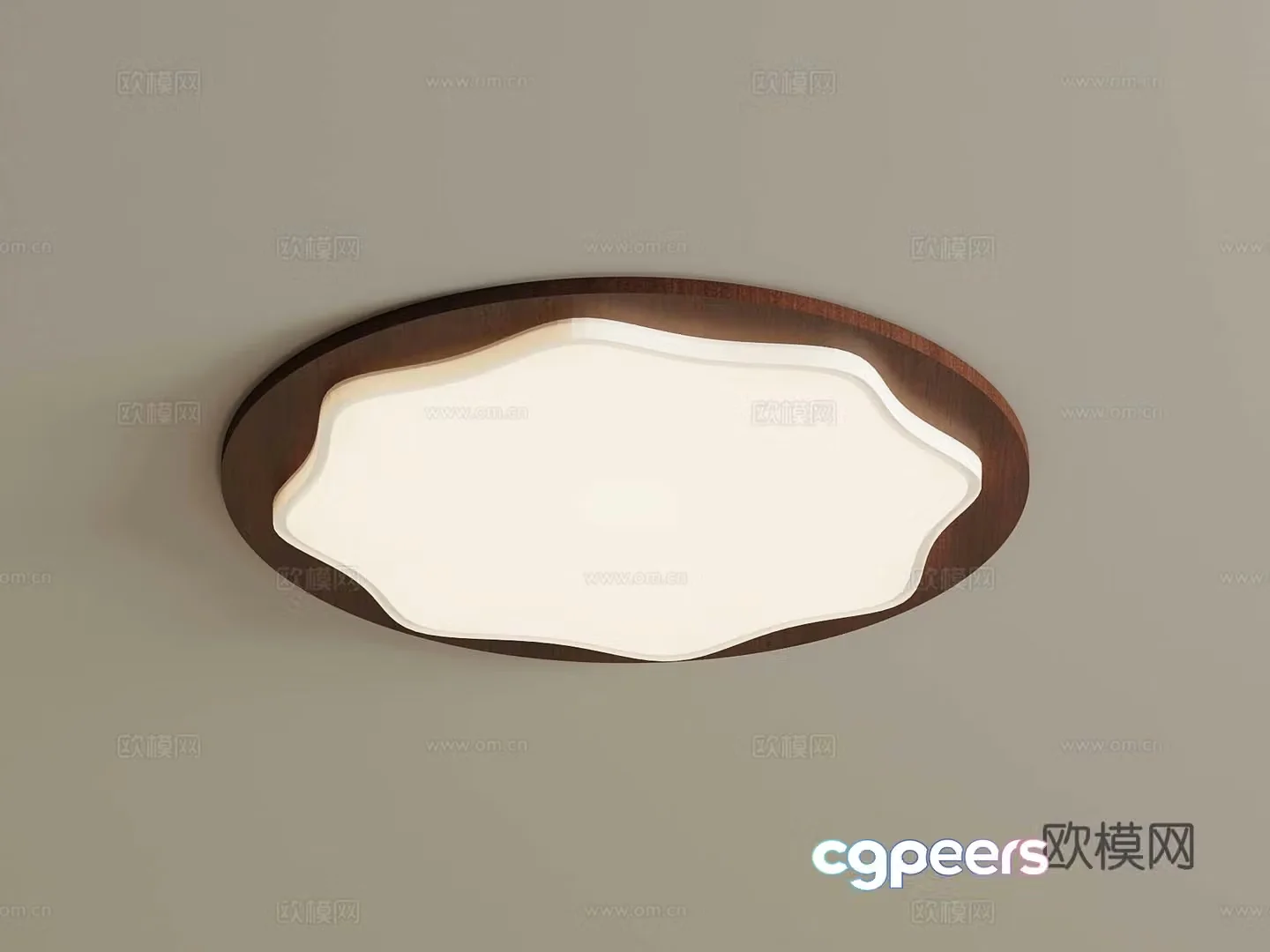 French cream ceiling lamp Modern medieval style ceiling lamp Children’s ceiling lamp 3D model