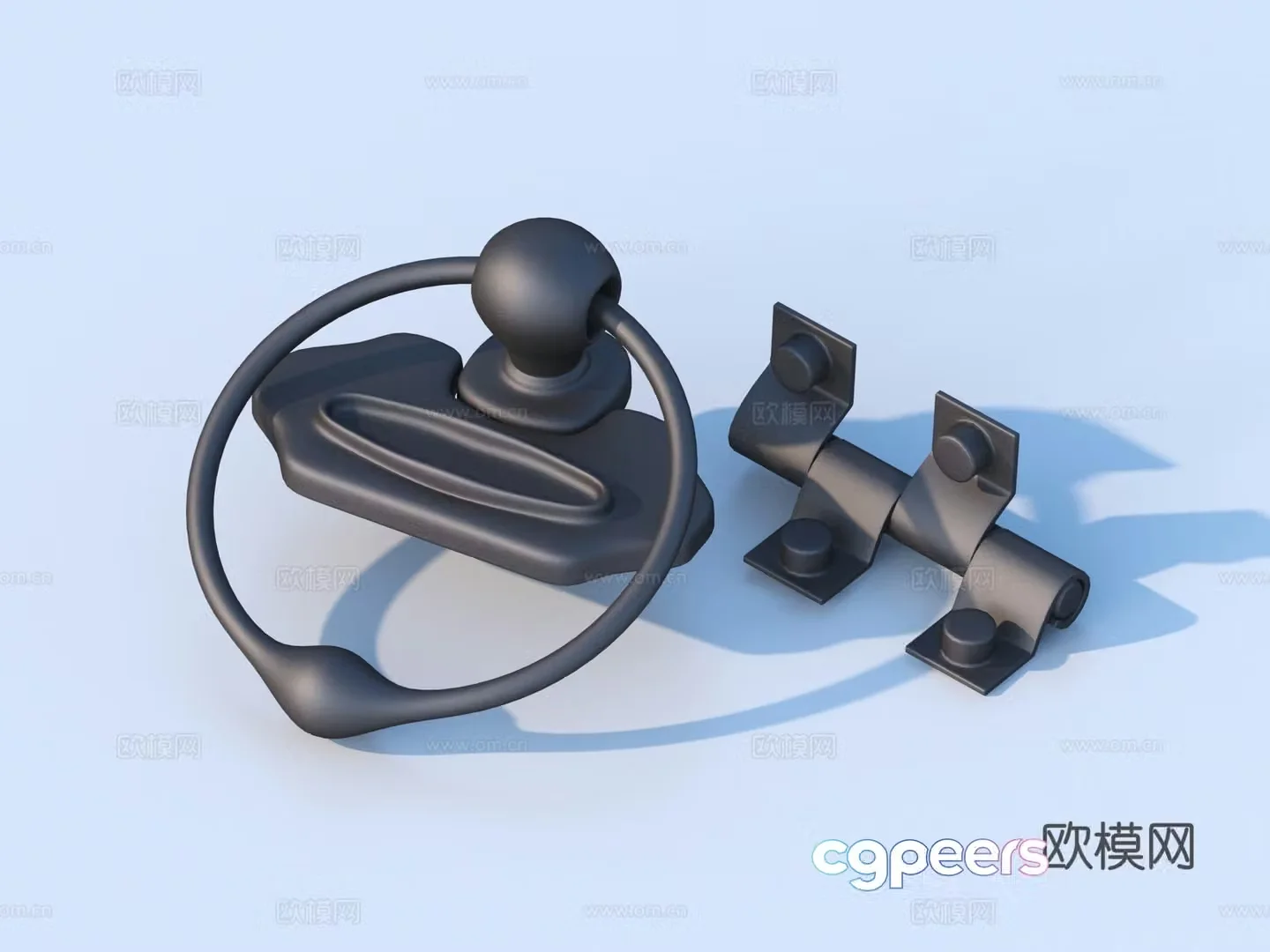 Hardware Parts 3D Model