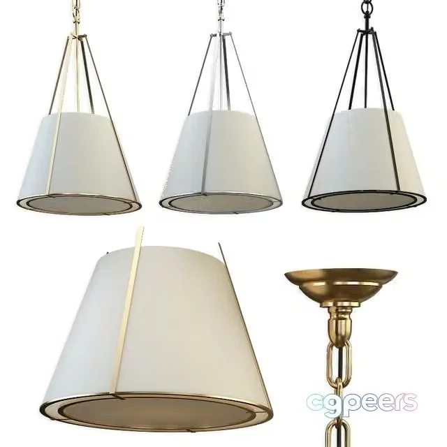 3ds Max Free – Circa Aspen Small Conical Hanging Shade