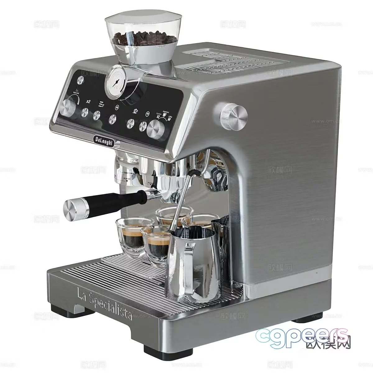 Kitchen appliances Daily appliances Daily appliances Small household appliances Coffee machine Beverage machine Direct drinker Milkshake 3D model