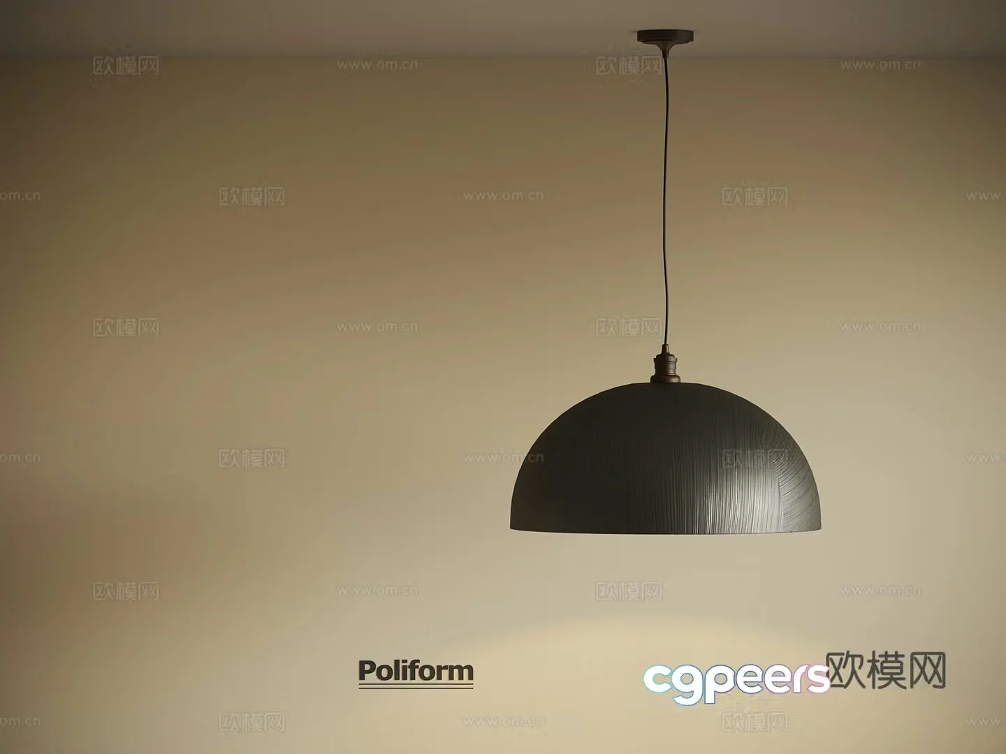 Modern small chandeliers 3d model