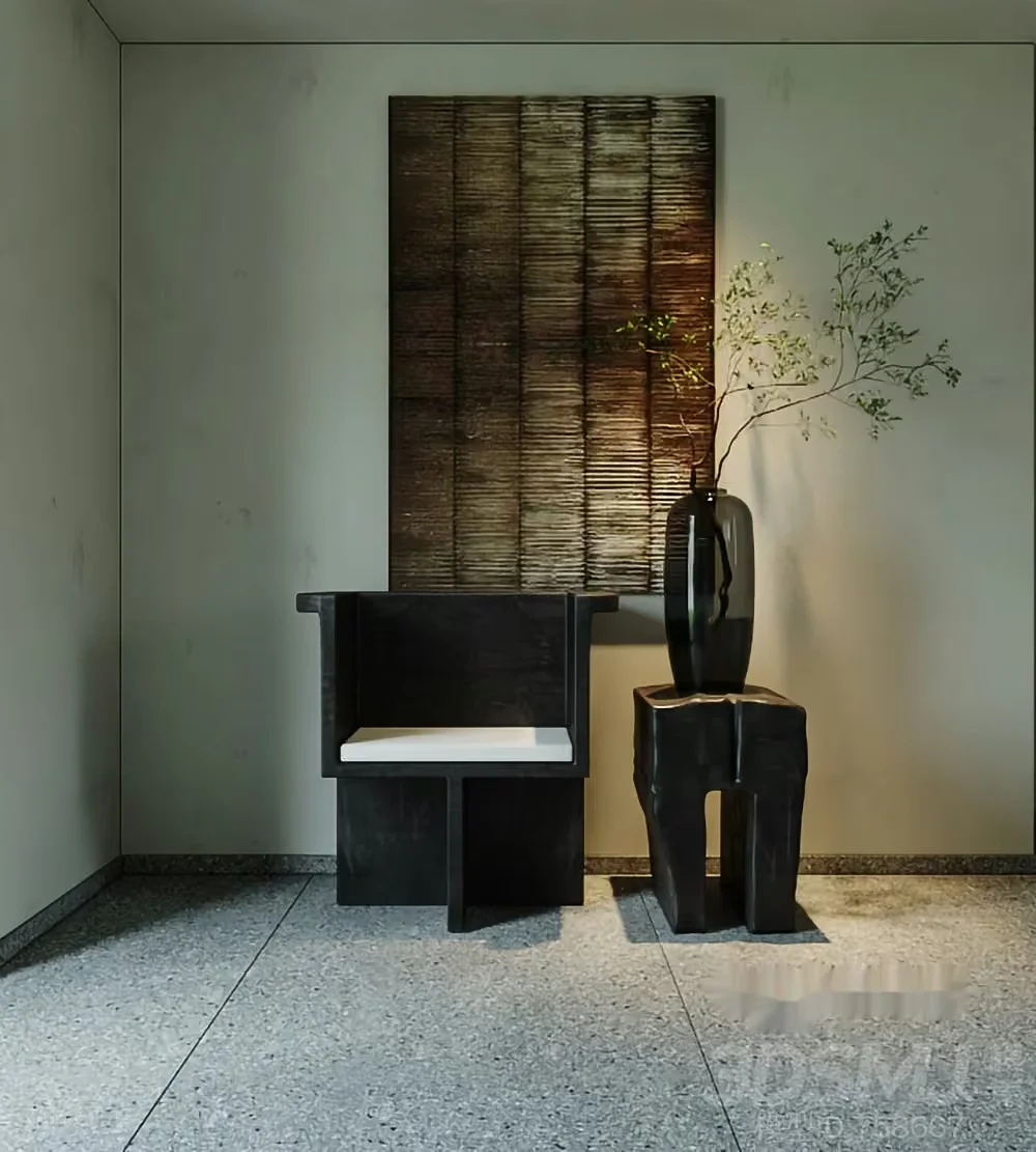 Modern Minimalist Furniture 3D Model – 232 – VRAY Render