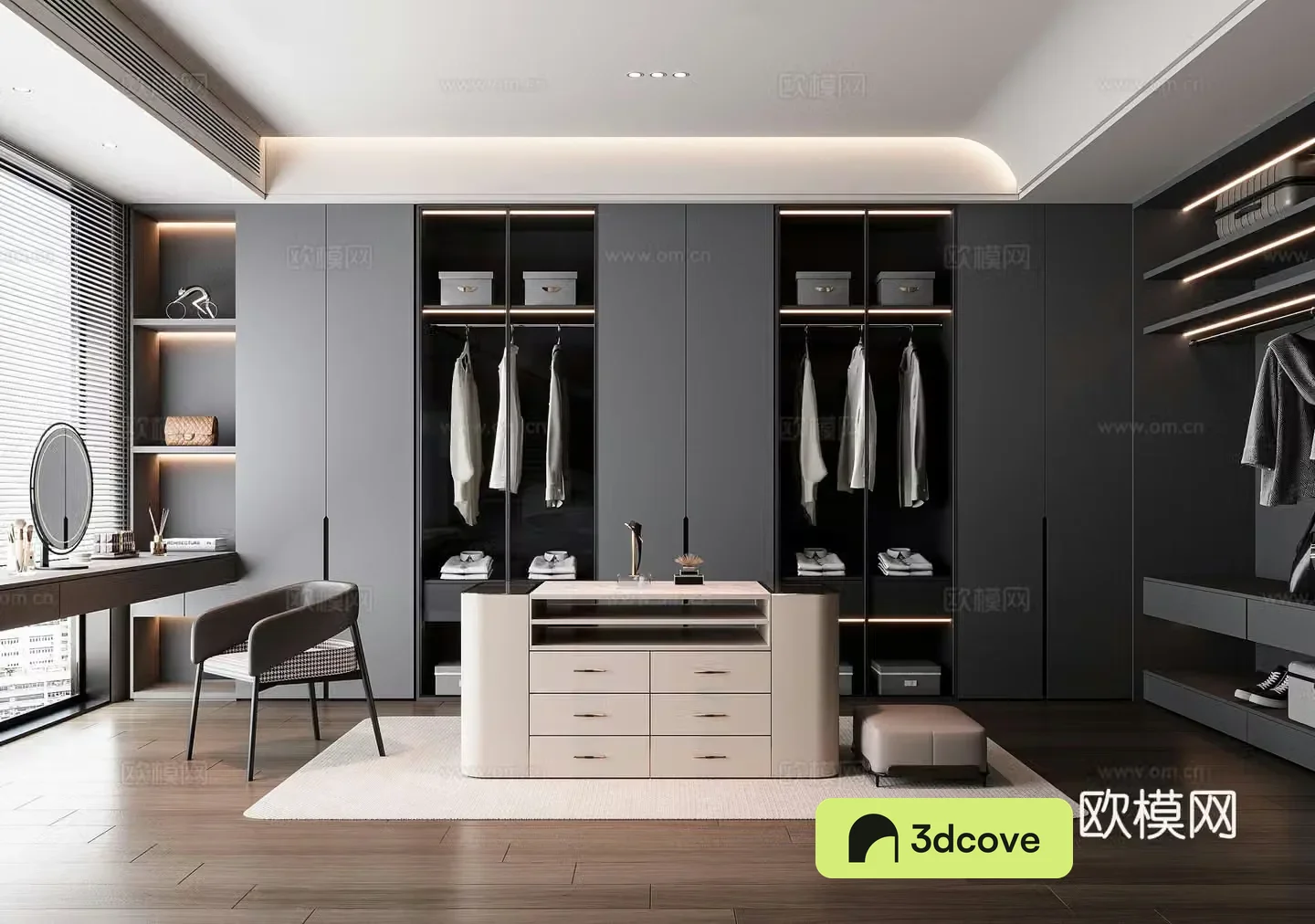 Italian cloakroom