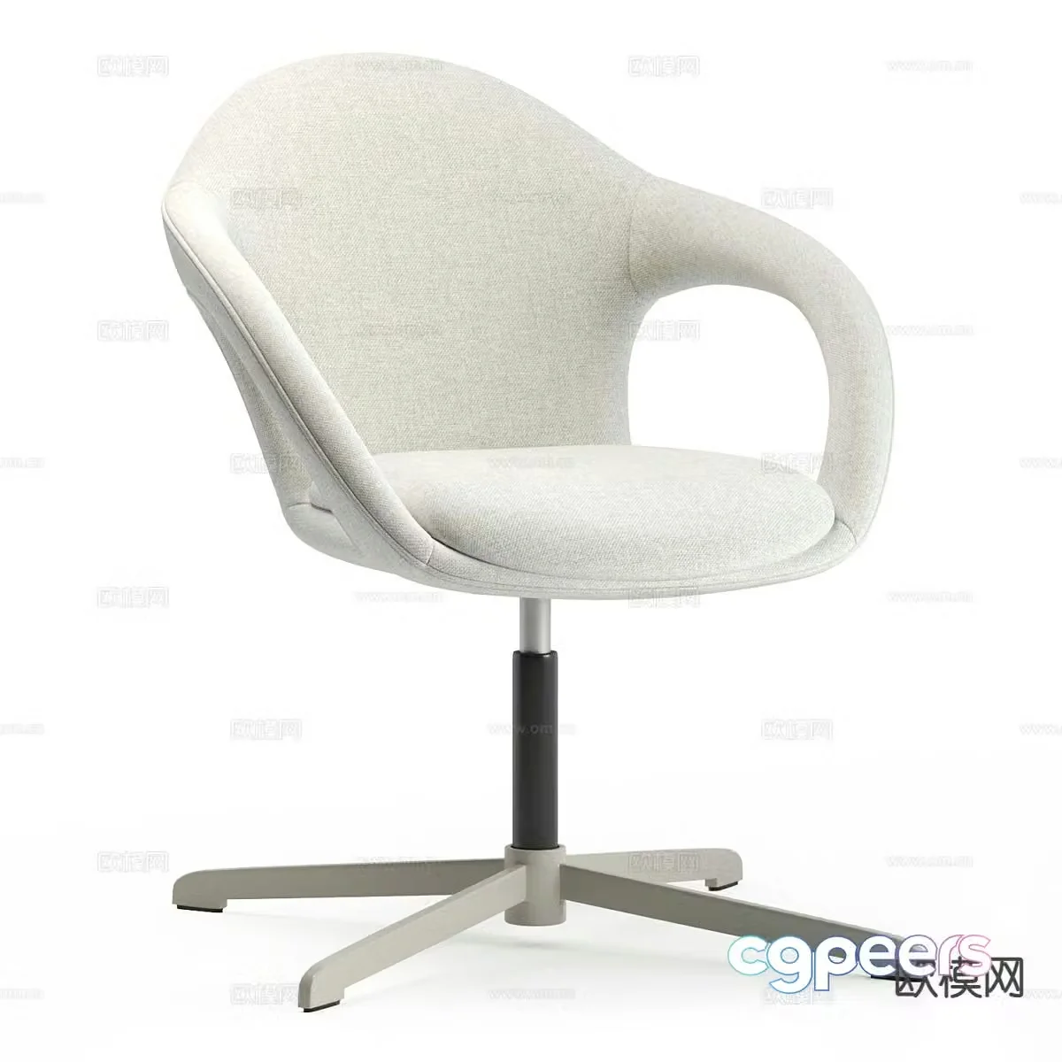 Modern office chair swivel chair 3d model