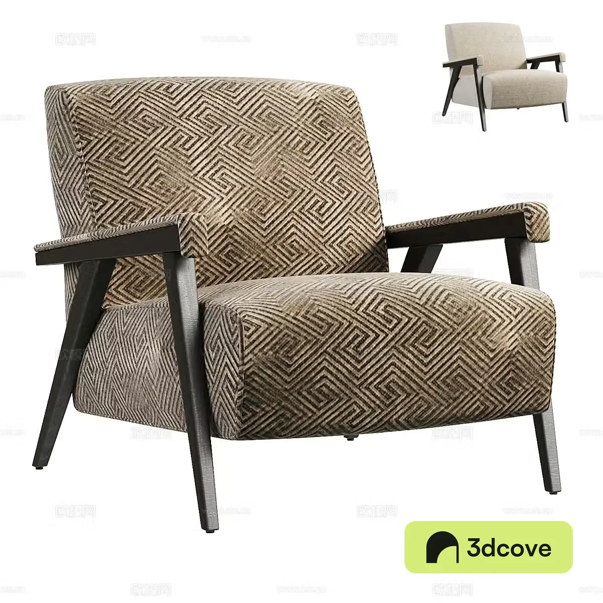 New Chinese armchair
