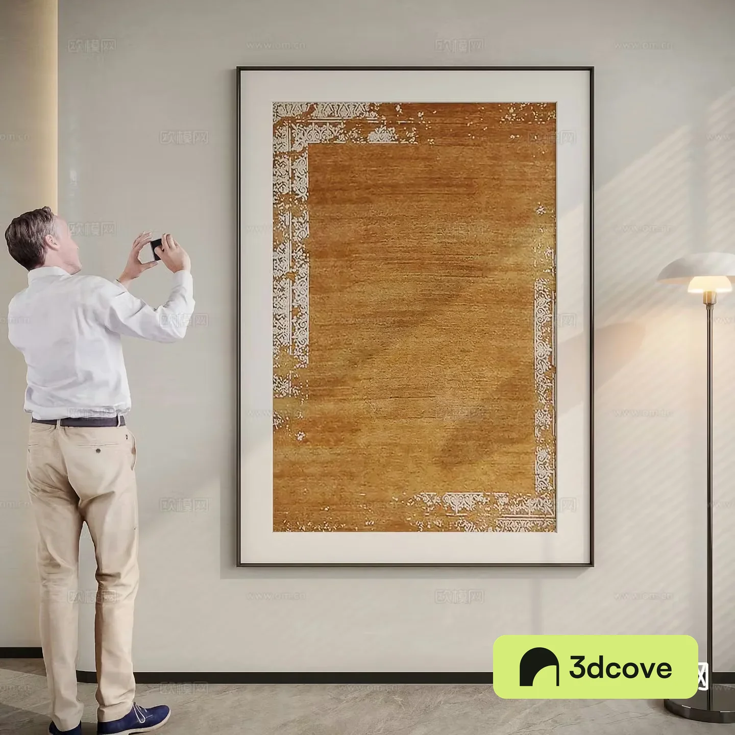 Wabi-sabi painting decorative painting hanging painting