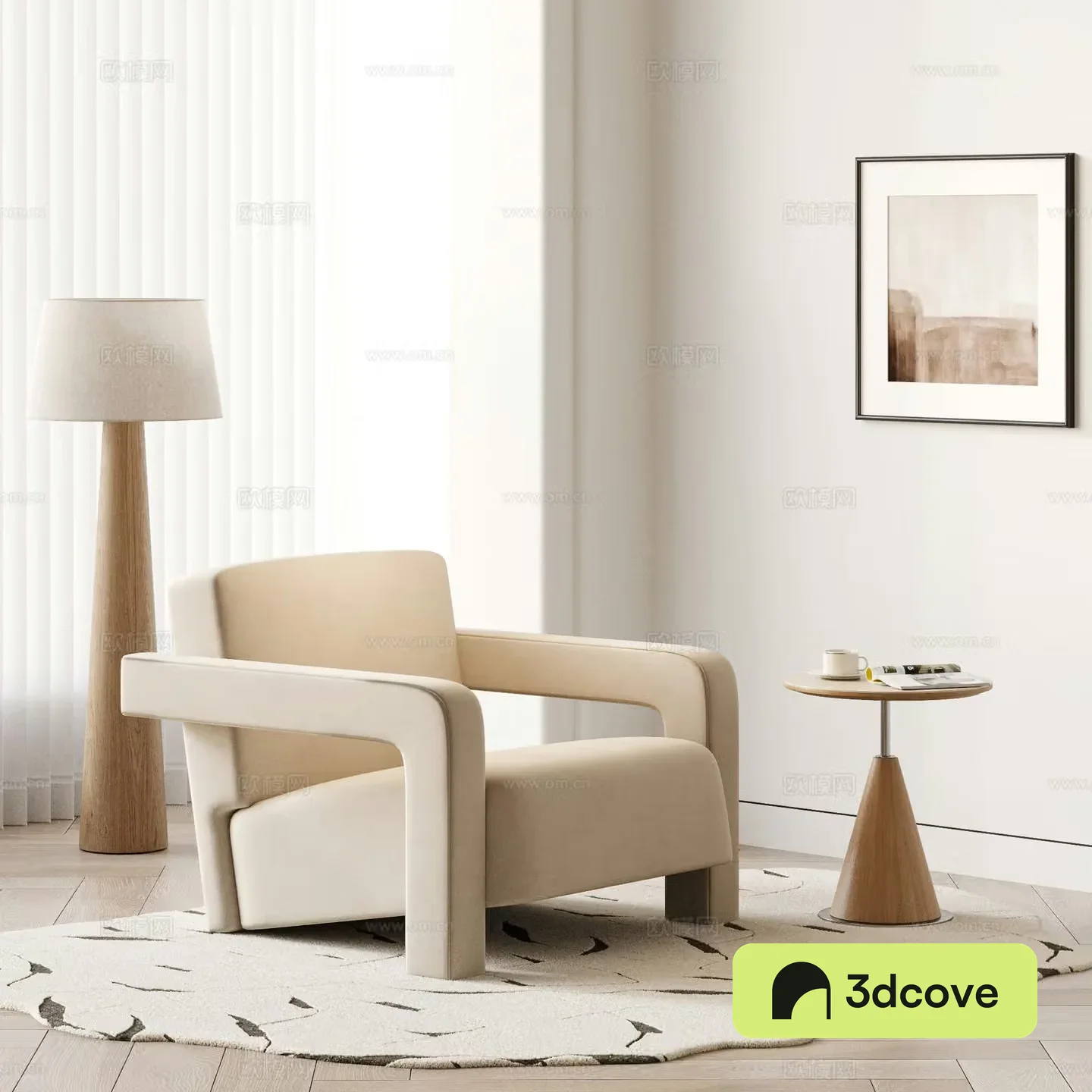 CASSINA modern single sofa