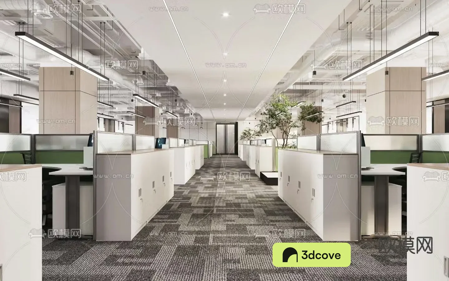 Public office area