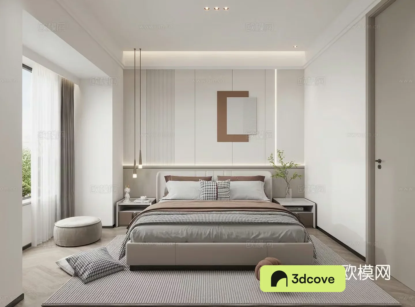 Modern bedroom