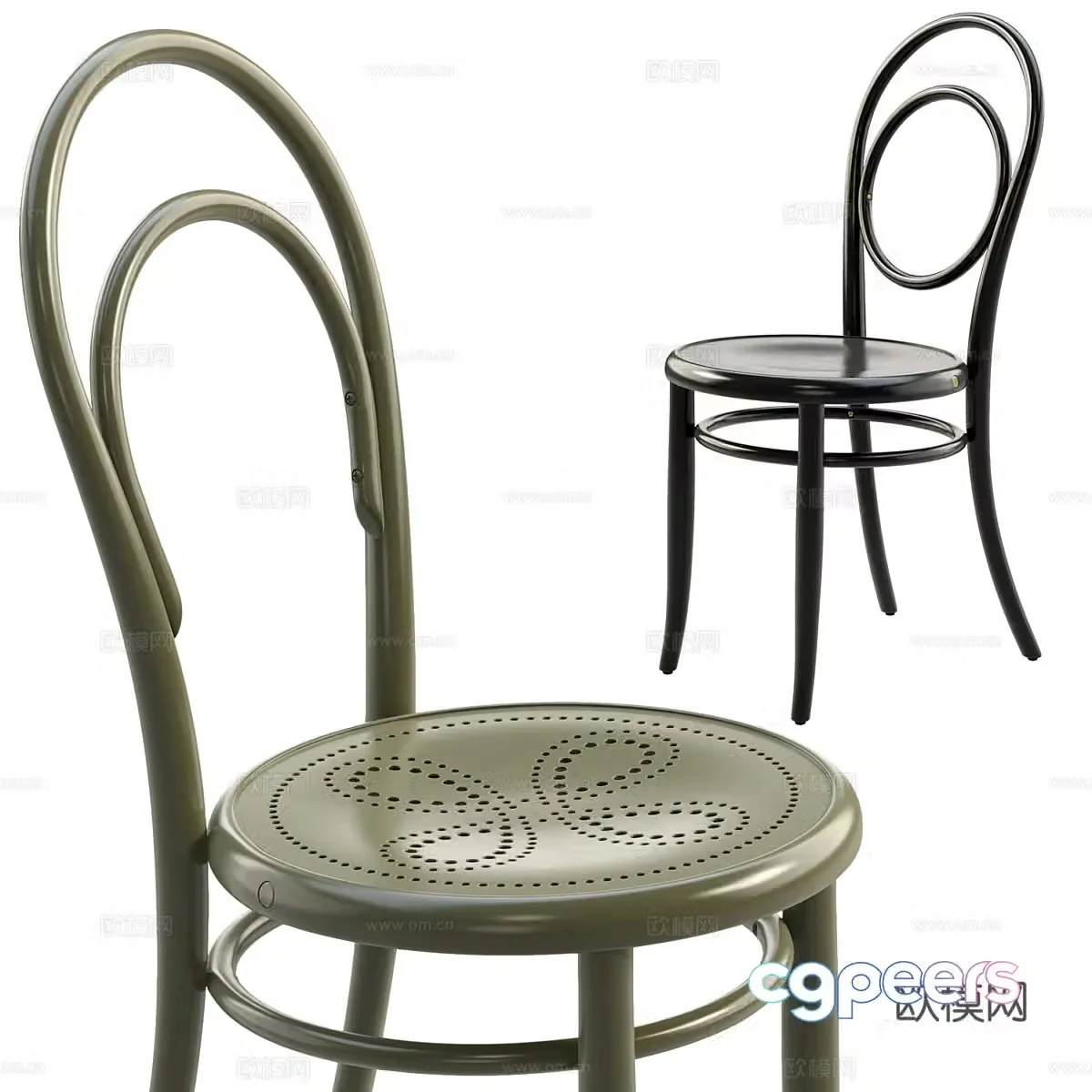Single chair 3d model