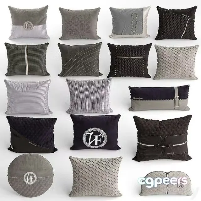 3ds Max Free – Pillows of vittoria frigerio