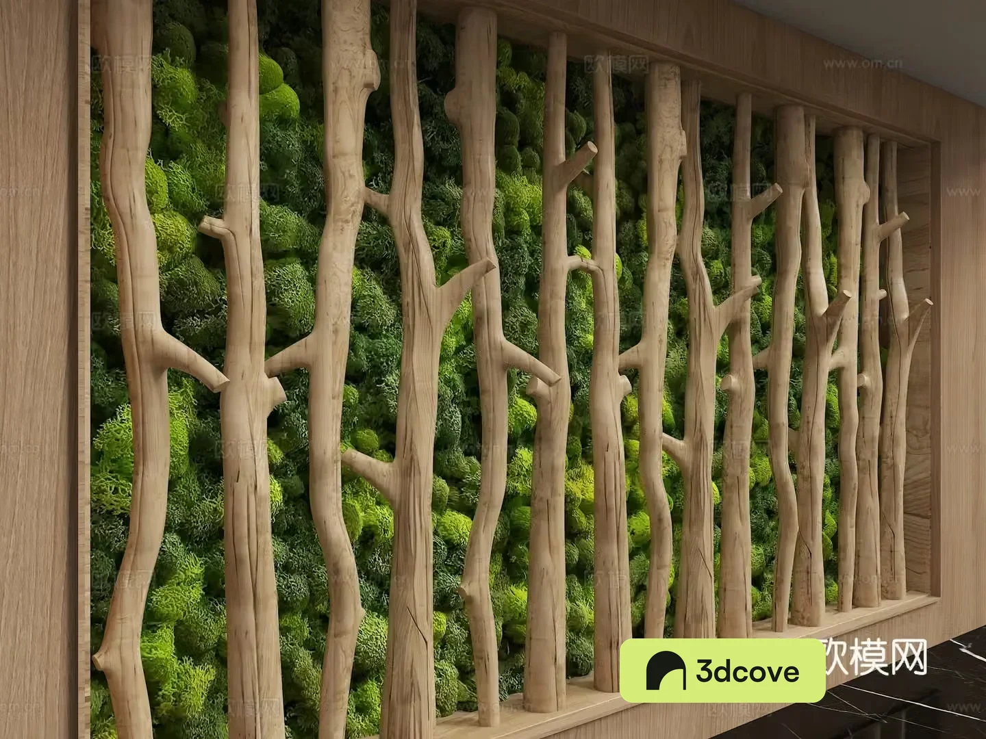 Modern background wall