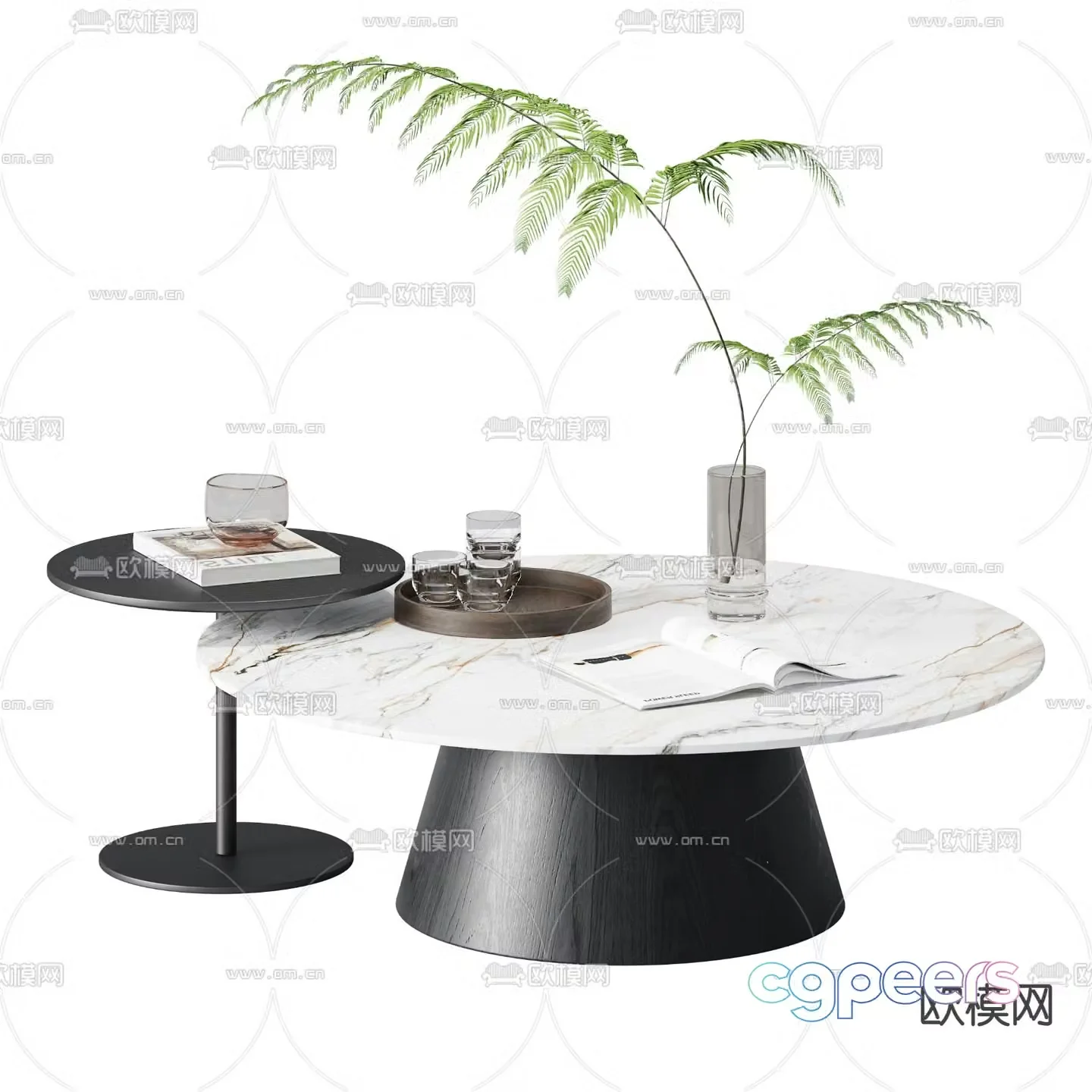 3D model of mother-in-law coffee table