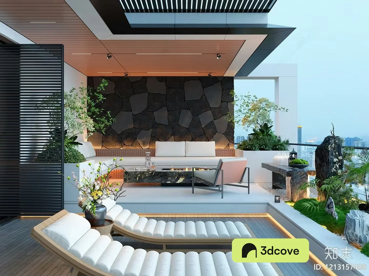 Modern Outdoor Living Space
