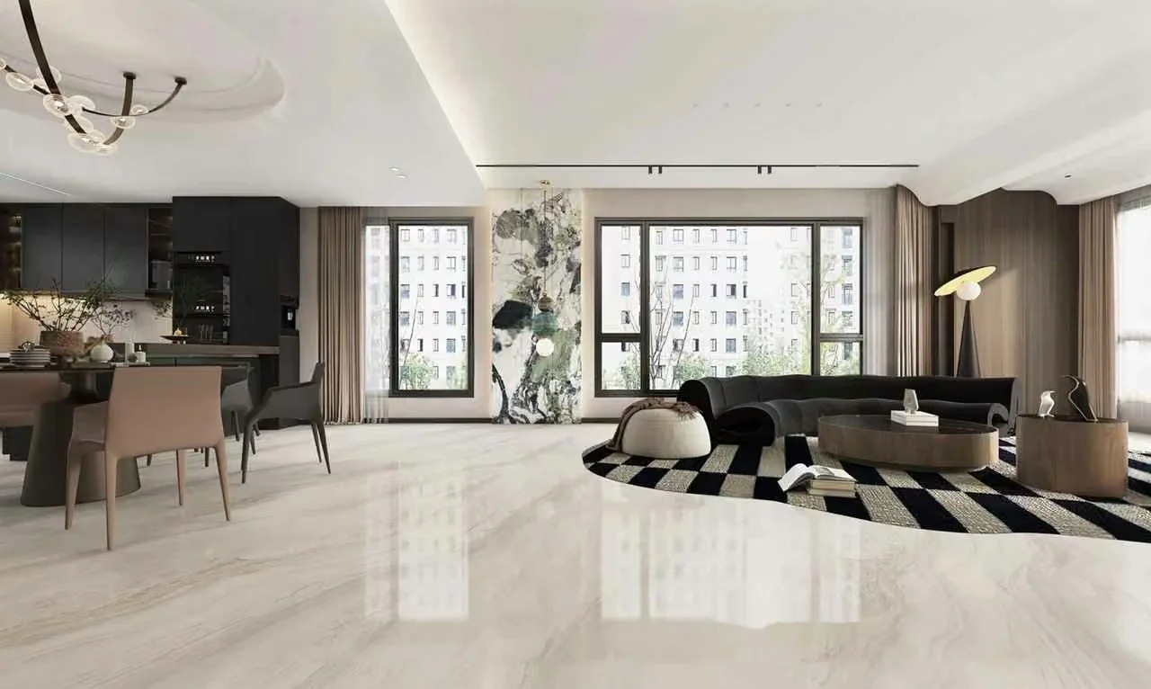 Modern Living Room 3D Model – 1519 – VRAY Render