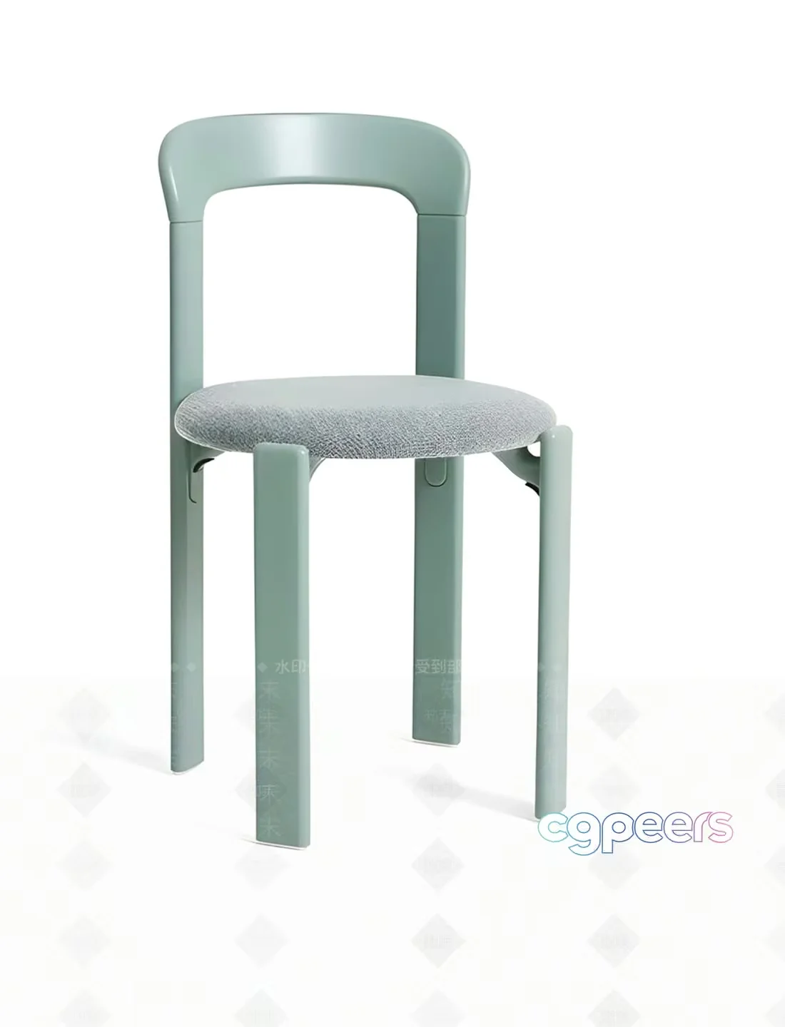 Light Green Chair 3D Model – 16037 – VRAY Render