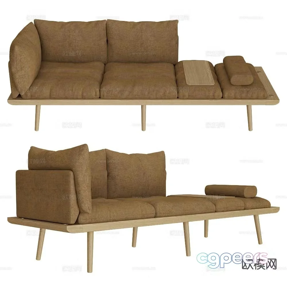 UMAGE multi-person sofa 3d model