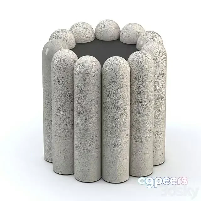 3ds Max Free – Side table Raku Yaki