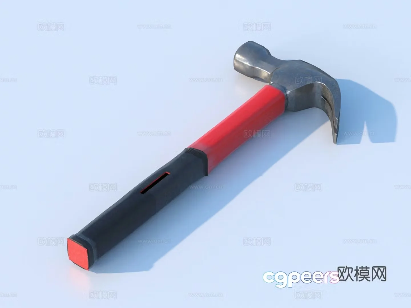 Hammer Hammer Claw Hammer Hardware Tools 3D Model