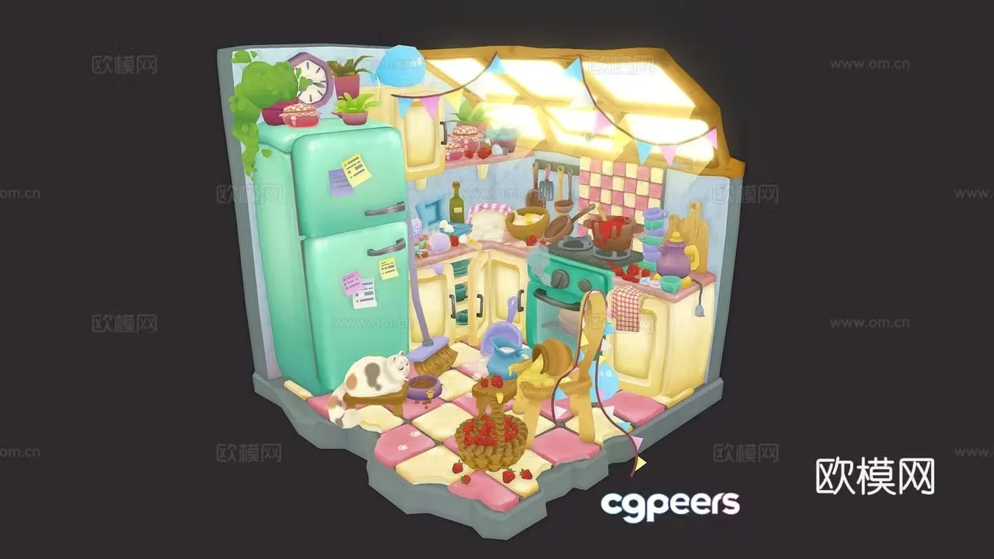 DAE Crib – Special Day 3D Model