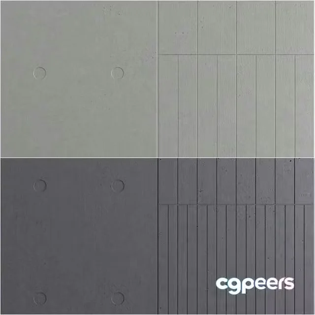 3ds Max Free – Concrete LCDA – Panbeton – Beton panels