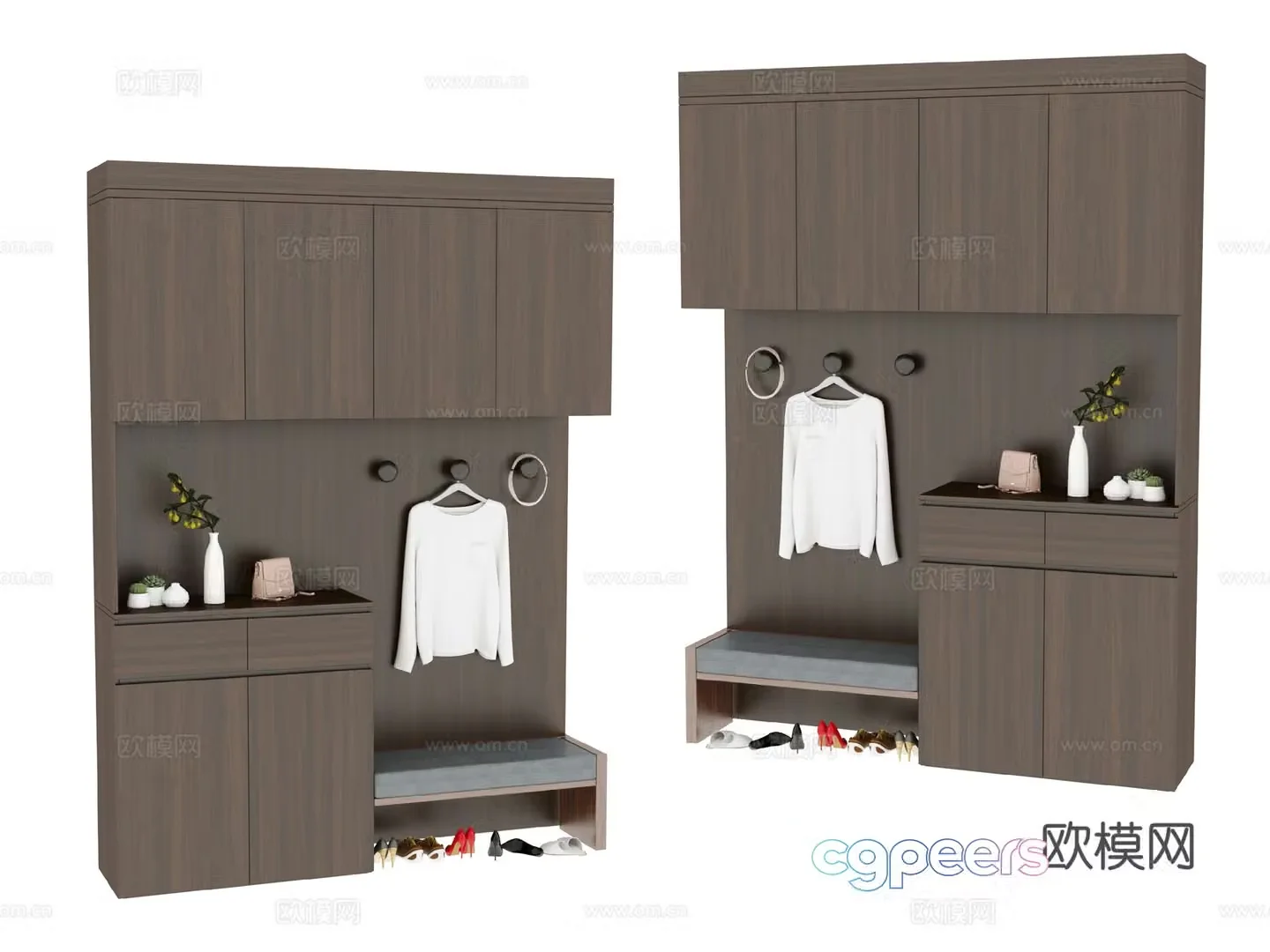 Furniture cabinet 3d model