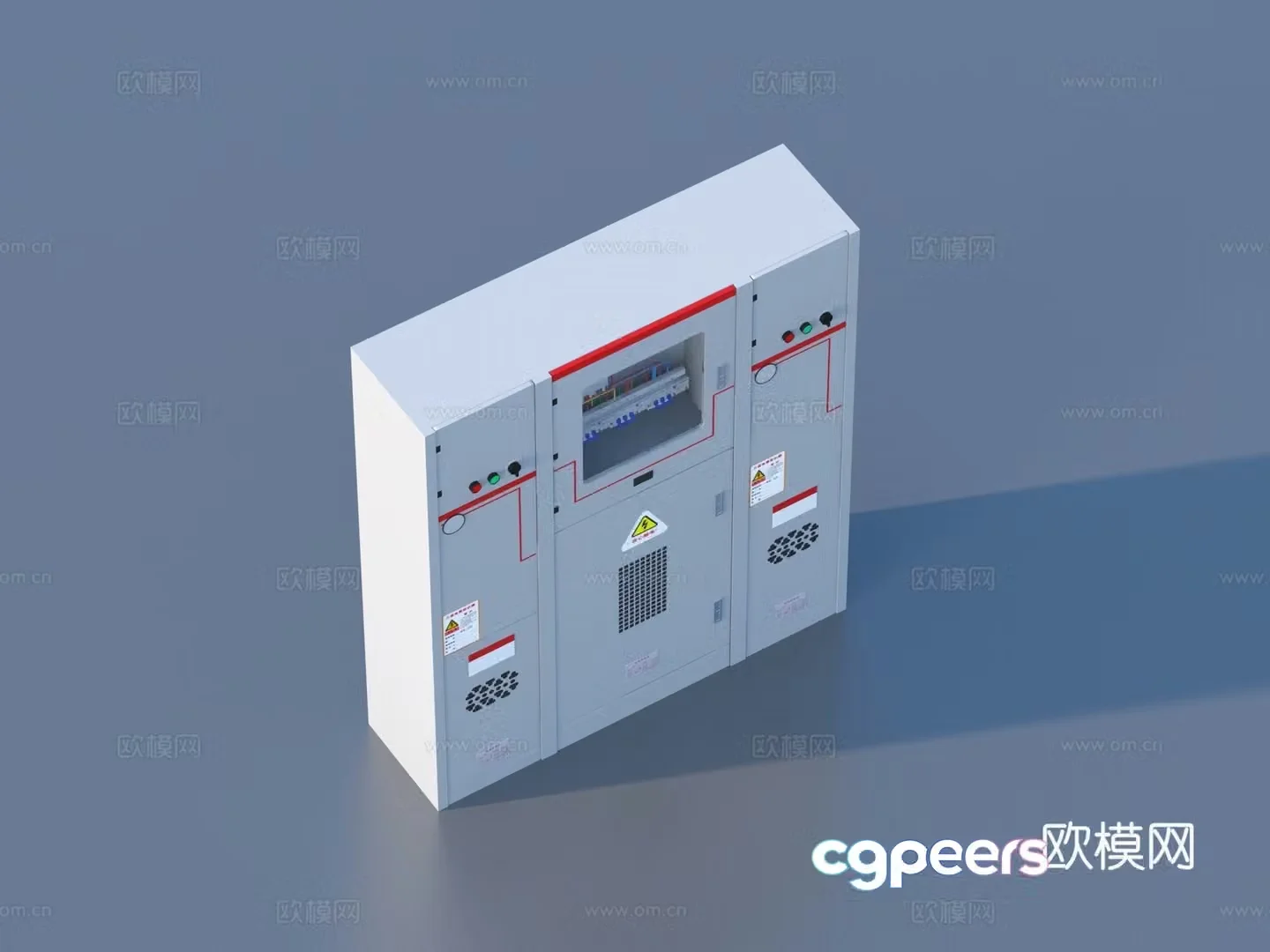 Electric box Distribution box Electric cabinet Electric meter box 3D model
