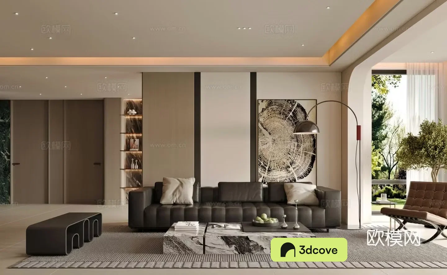 Modern living room