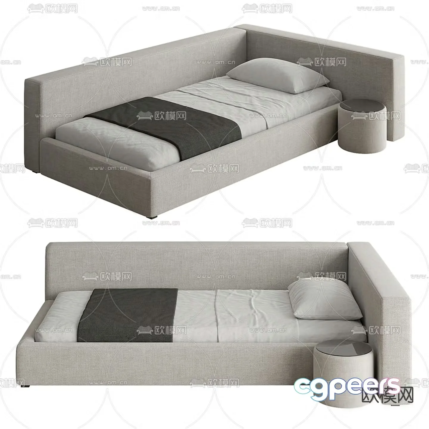 Children’s bed 3d model