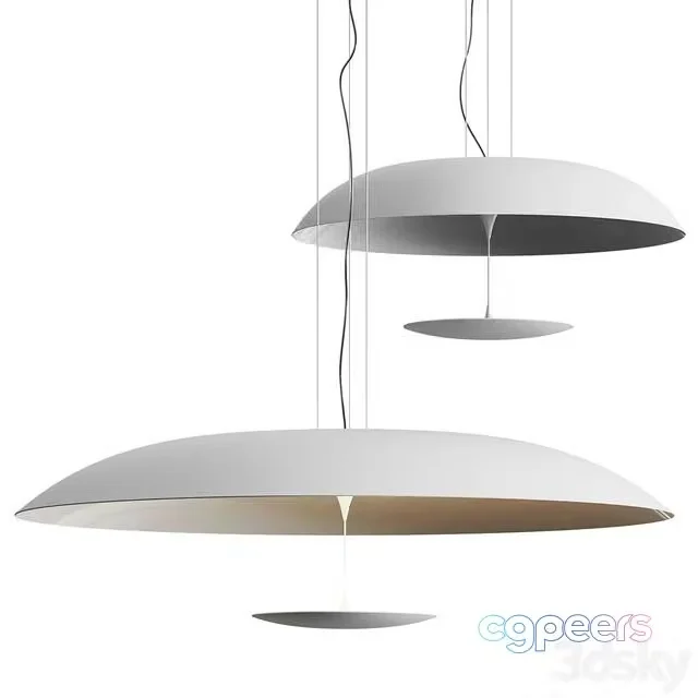 3ds Max Free – Karman Blanco Pendant Lamps