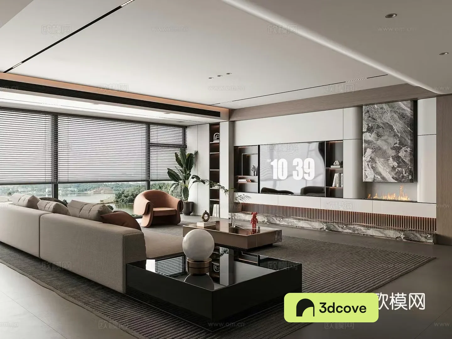 Modern living room