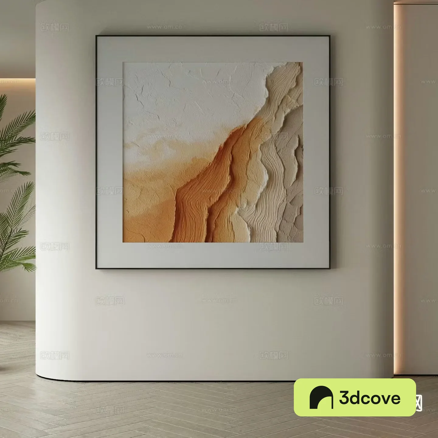 Modern art painting texture painting decorative painting