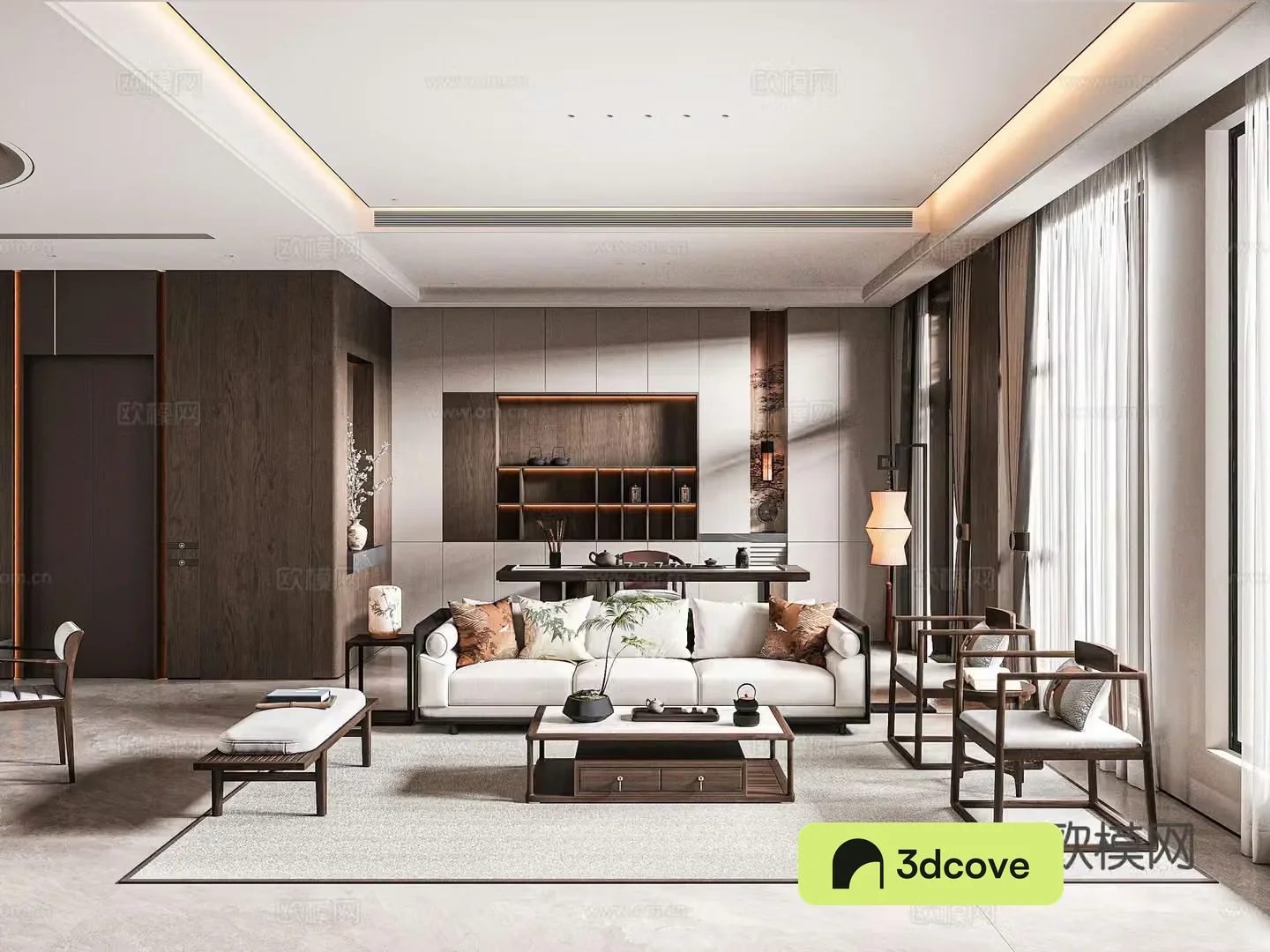 New Chinese living room