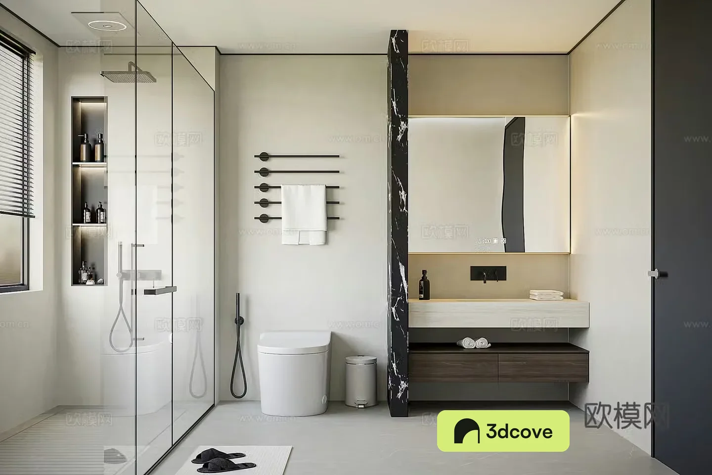 Modern bathroom