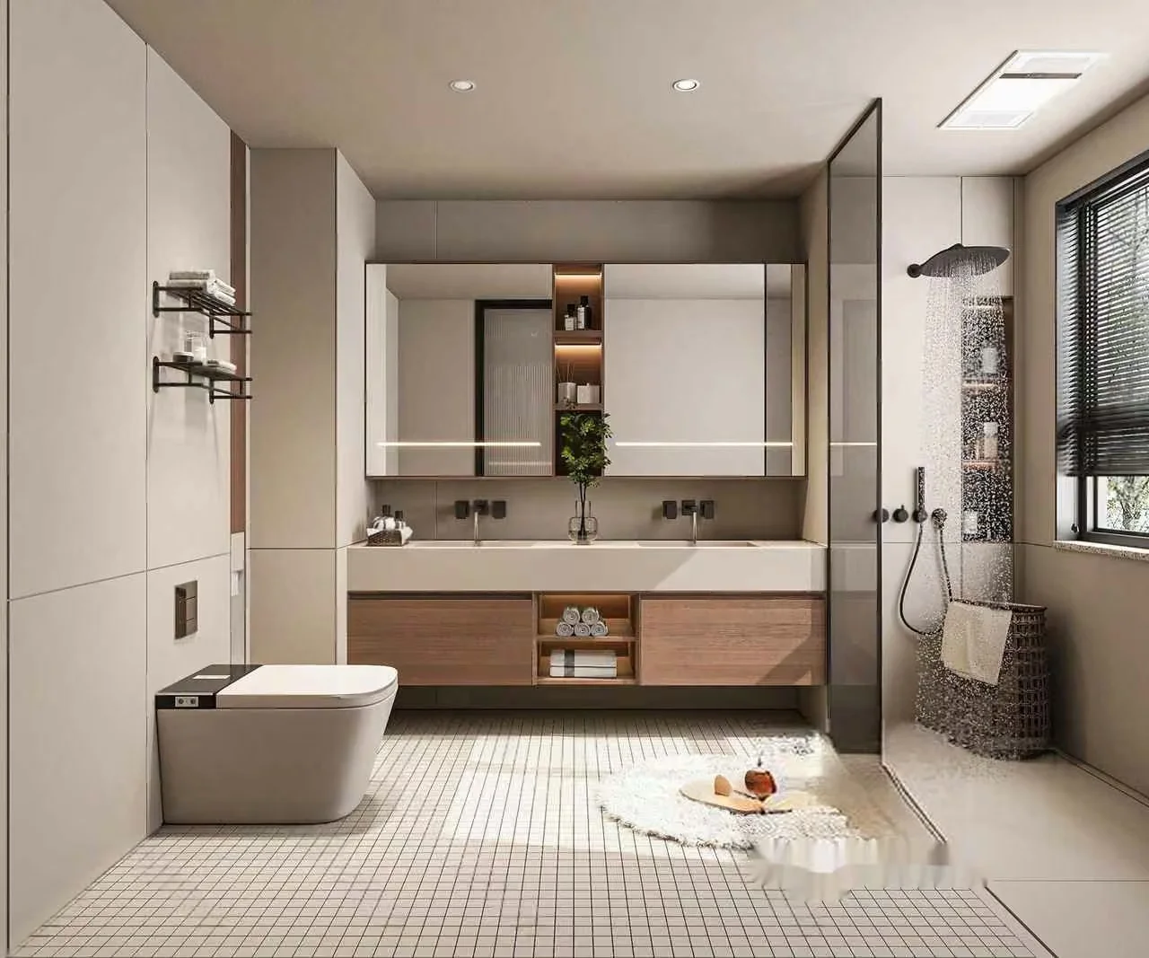 Modern Bathroom 3D Model – 16750 – VRAY Render