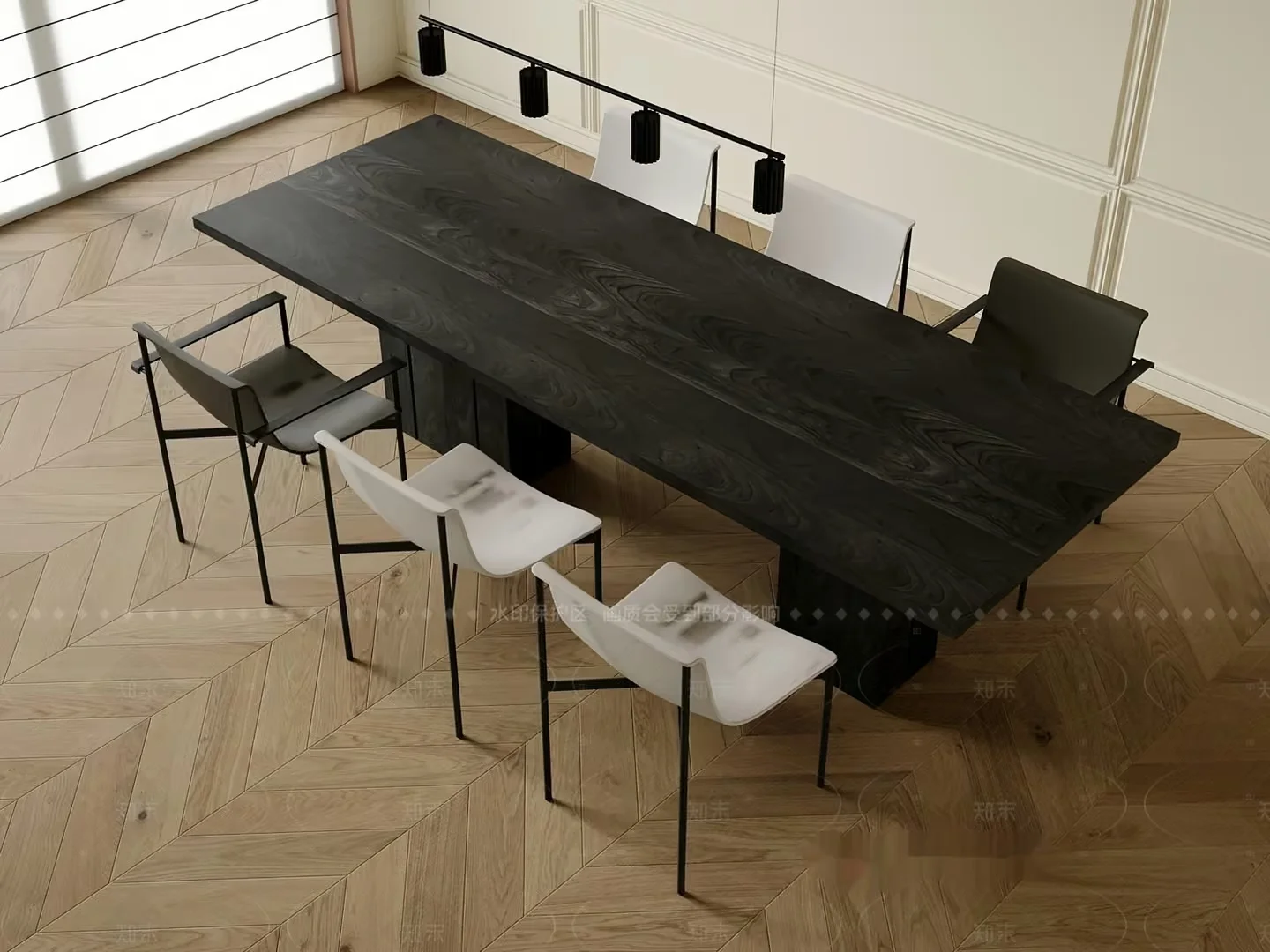 Modern Office Space 3D Model – 20660 – VRAY Render