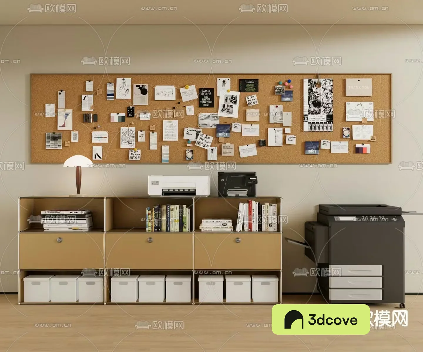 File cabinet printer office supplies