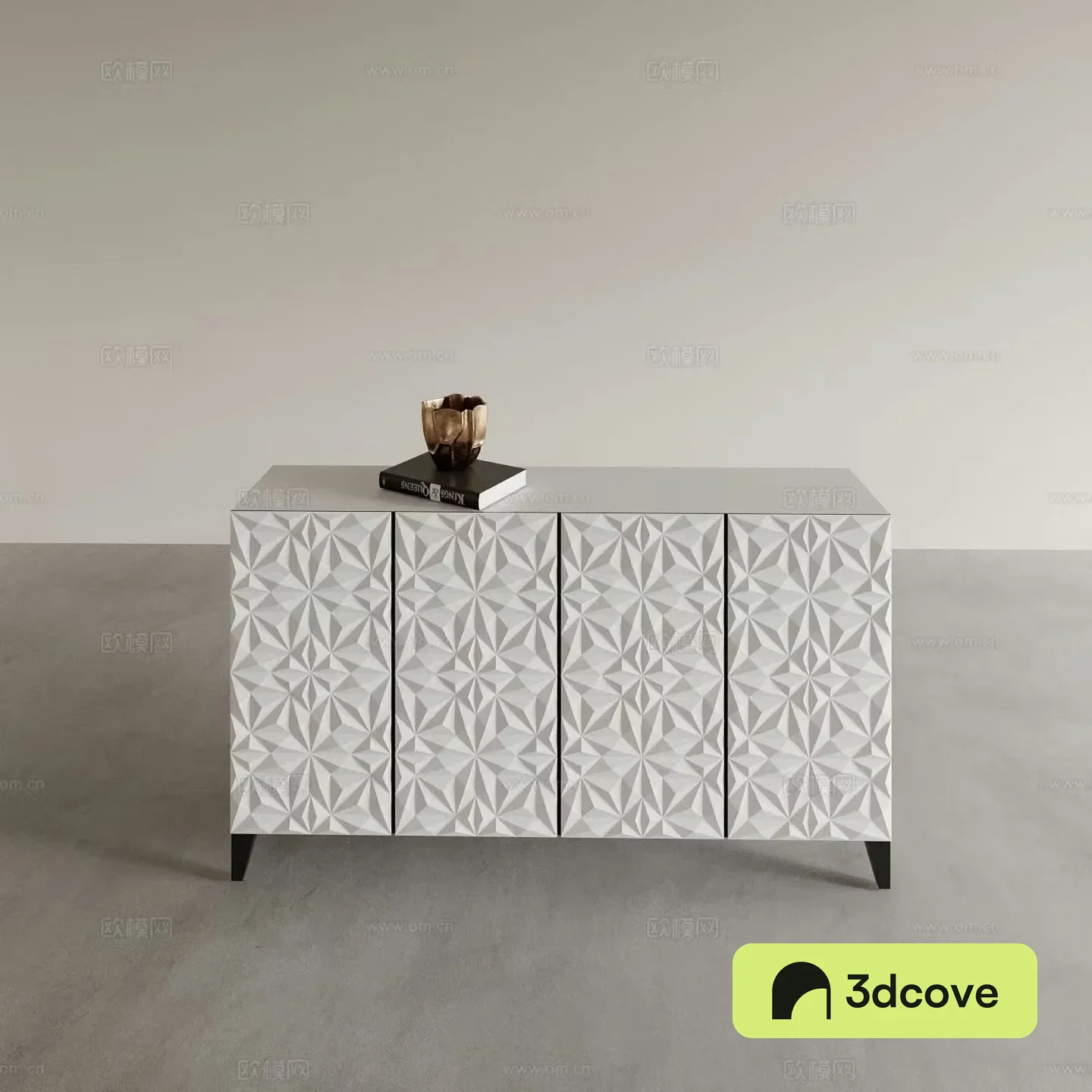 Modern entryway cabinet side cabinet