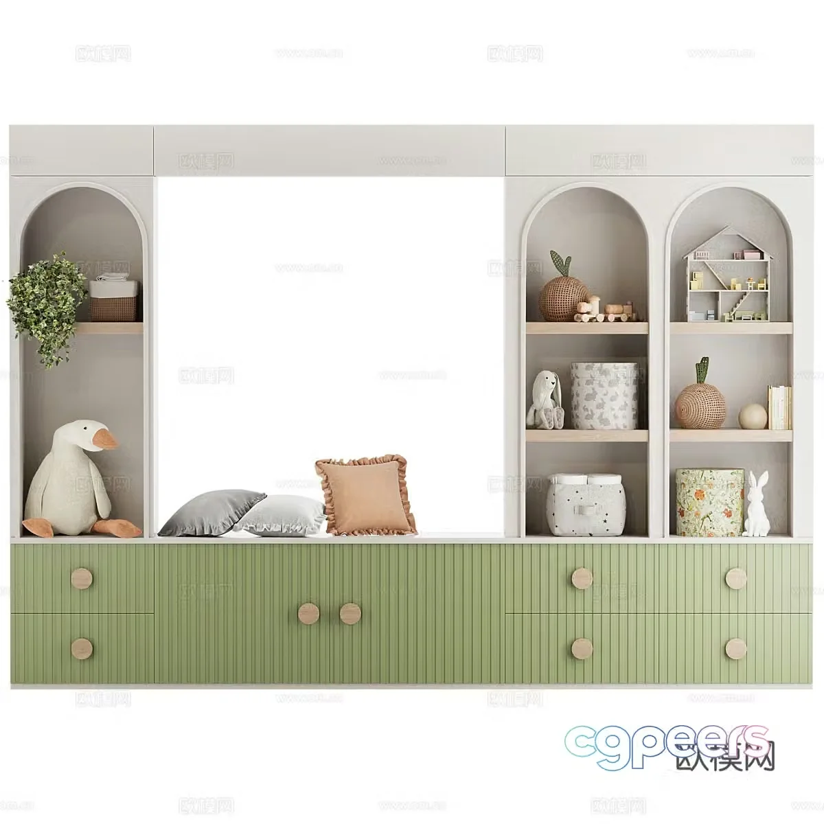 Children’s bed 3d model