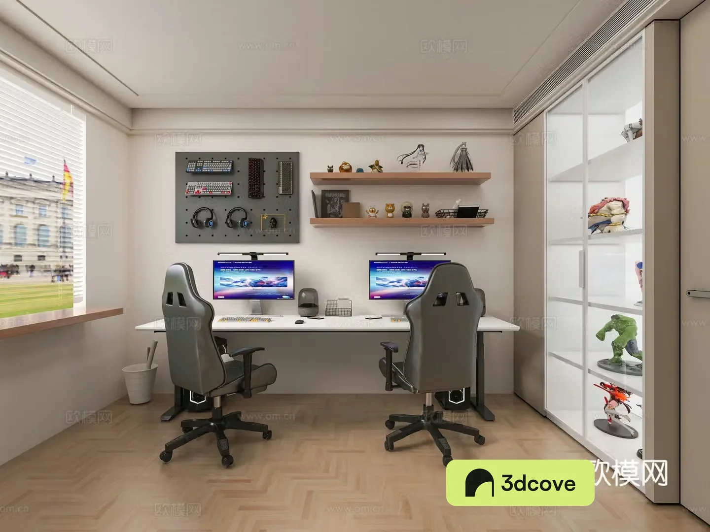 Modern eSports room game room