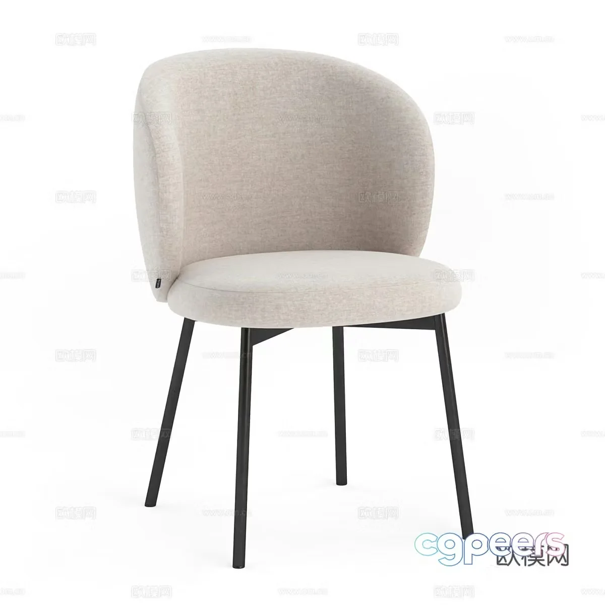 Dining chair 3d model