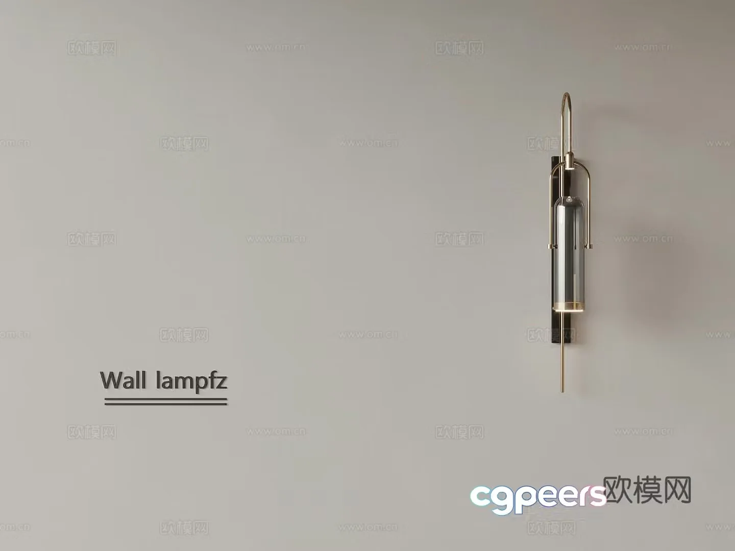 Wall lamp Modern wall lamp Decorative wall lamp 3d model