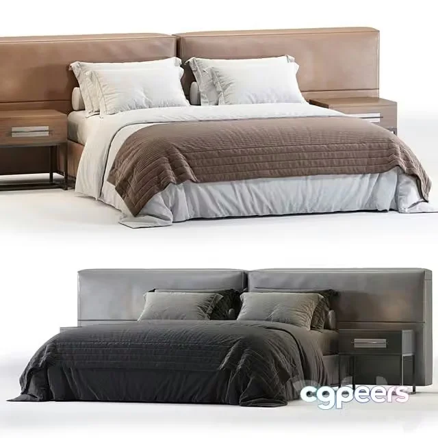 3ds Max Free – Brera Poliform Bed