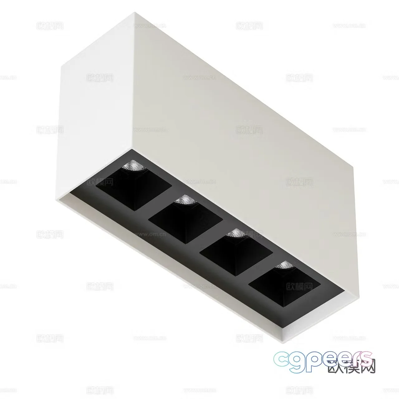 Luce Minimalist downlight Spotlight Surface mounted downlight Surface mounted spotlight 3D model