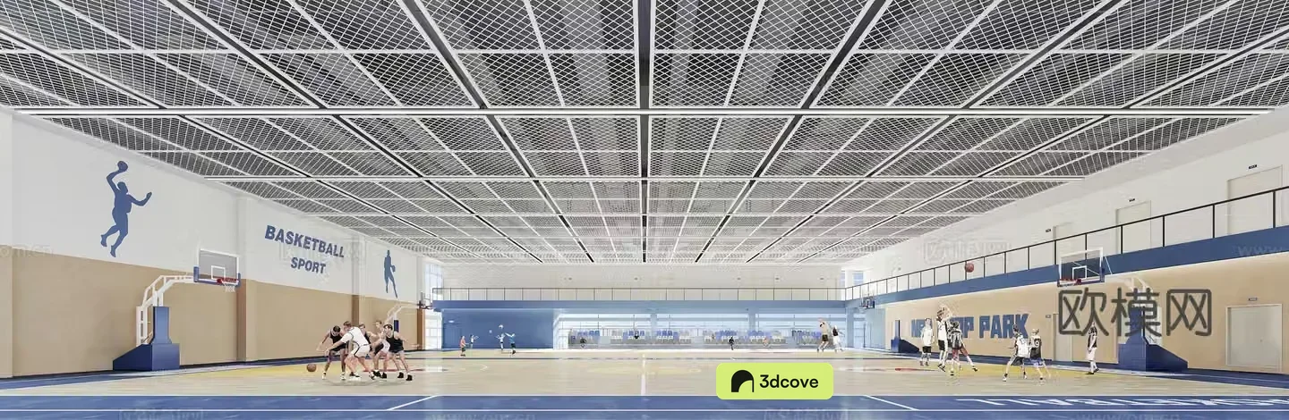 Modern fitness center national fitness center gymnasium