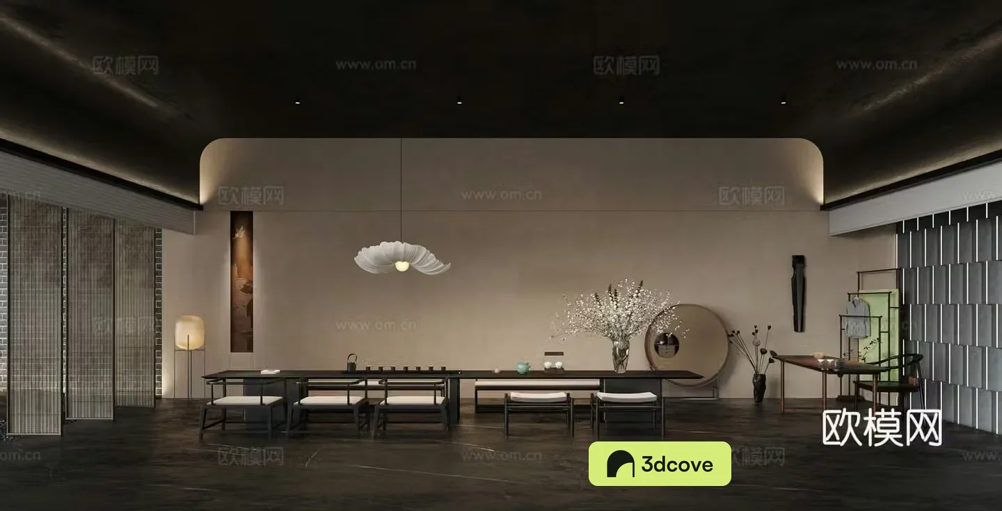 New Chinese Tea Tower