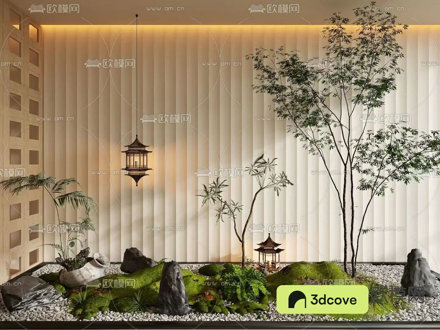 Modern interior landscaping