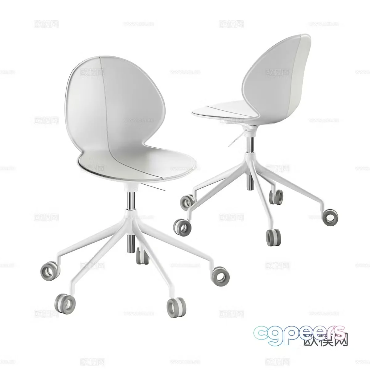 Caligaris rotating basil 3d model