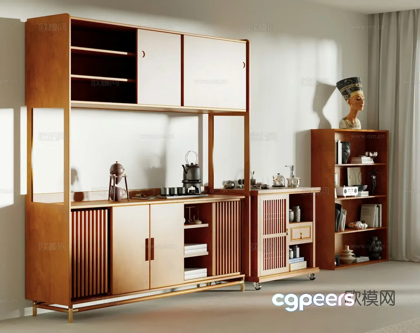 New Chinese sideboard 3D model